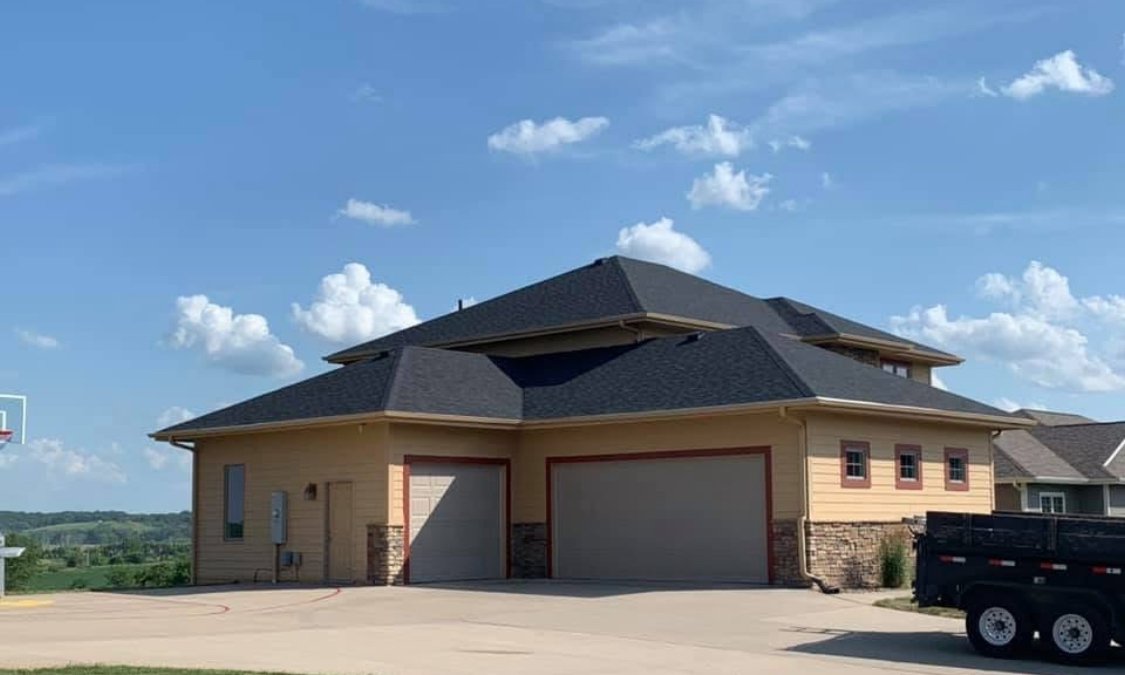Hutch Unlimited roofing project in Ankeny near Prairie Trail